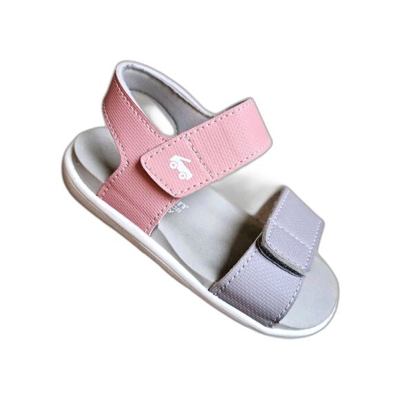 See Kai Run Basics Toddler Girls Jaylen Sandals Size 8 Pink Gray Summer - Picture 1 of 6